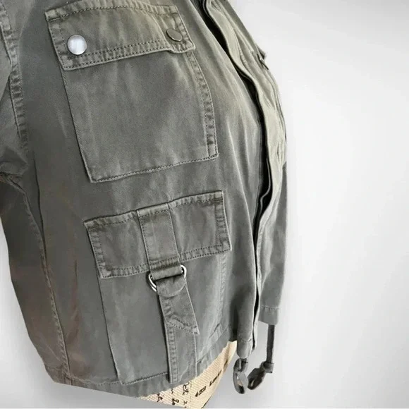PISTOLA Women's Ashton Cropped Military‎ Jacket Colonel Size XS | EUC - Picture 5 of 11